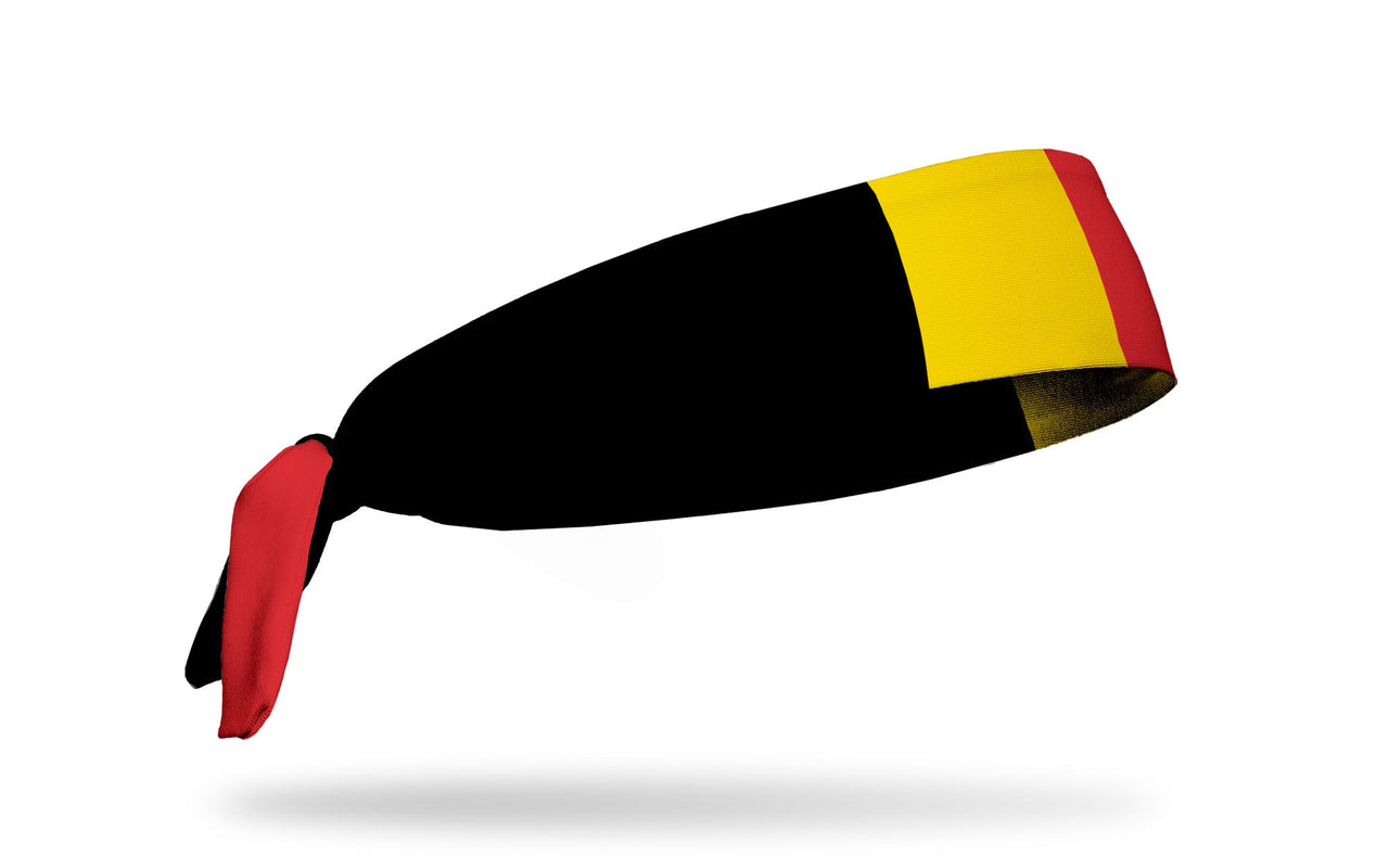 Flag of Belgium Tie Headband - Right Side